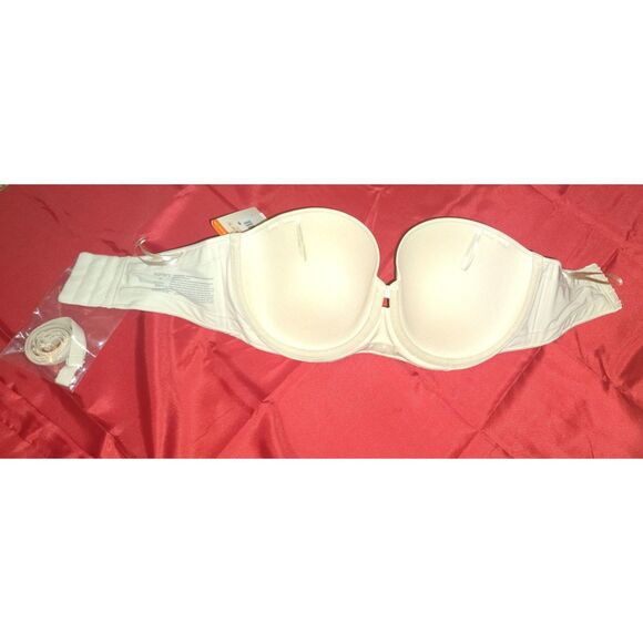 NWT Warners Cloud 9 Super Soft Convertible Strapless Bra Size 34D Style# RG1051A - Picture 4 of 6
